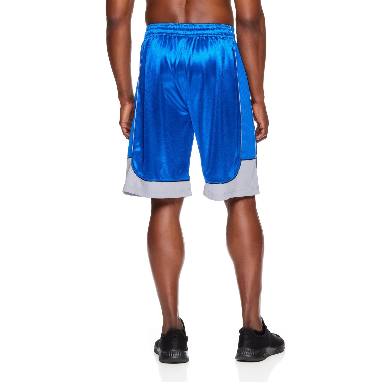 blue two tone athletic shorts blue two tone athletic shorts