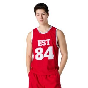red est 84 basketball jersey