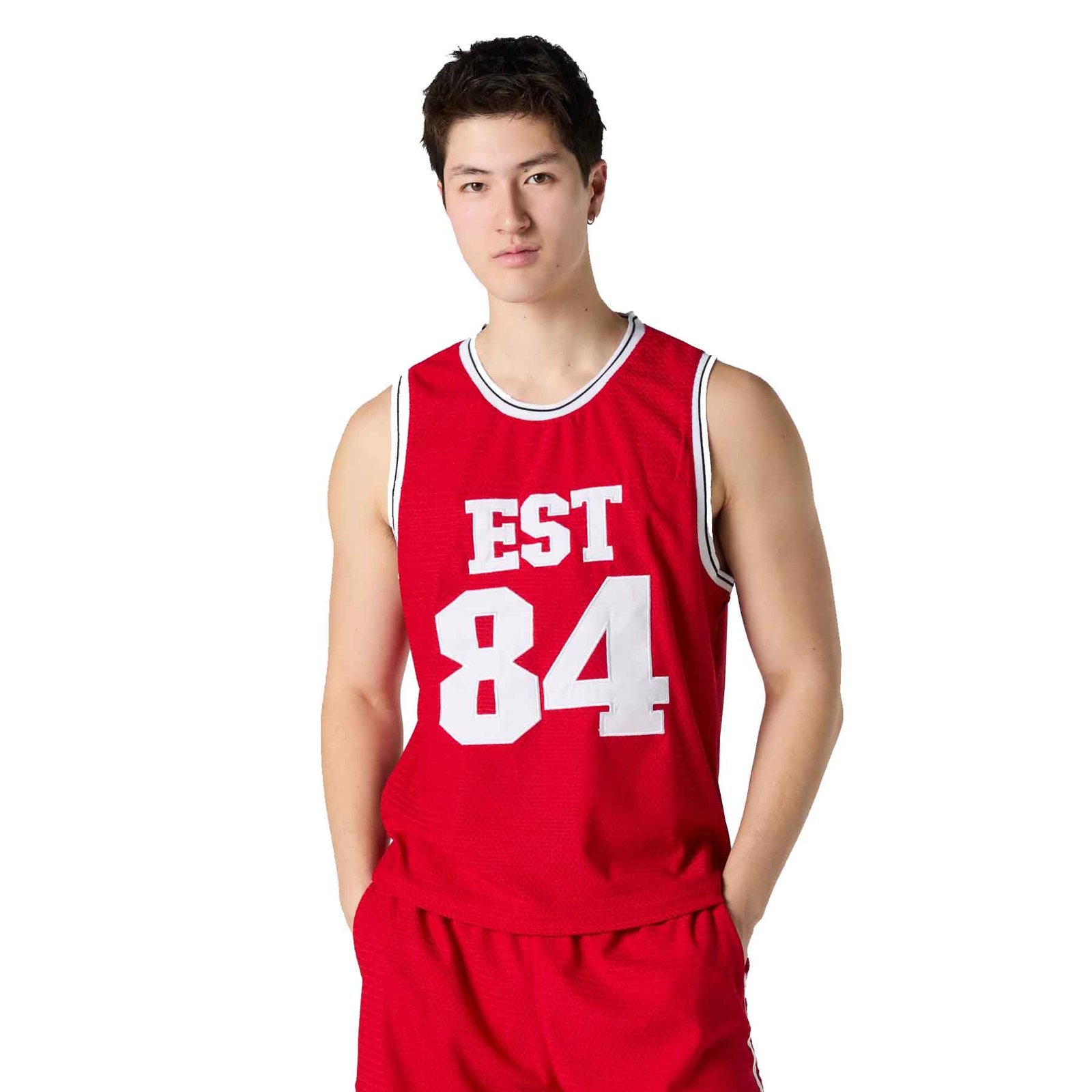 red est 84 basketball jersey
