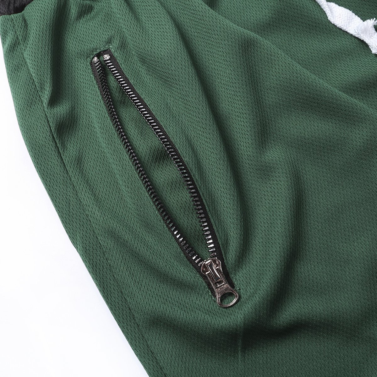green athletic zip pocket shorts green athletic zip pocket shorts
